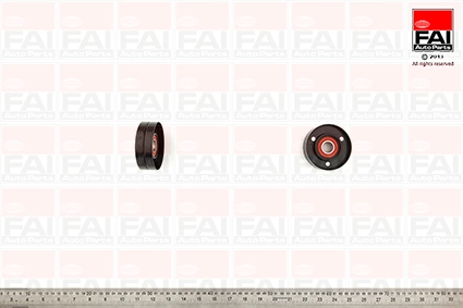 Deflection/Guide Pulley, V-ribbed belt